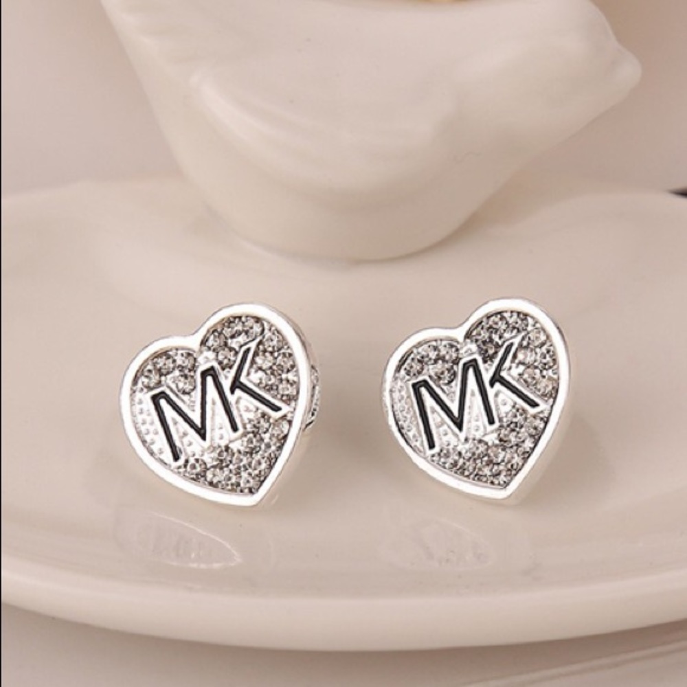 Beautiful Earrings with Silver Color.